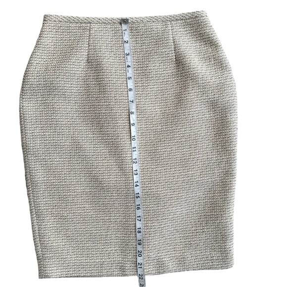 Calvin Klein Women's Tweed Pencil Midi Skirts Size: 4 - Picture 9 of 9